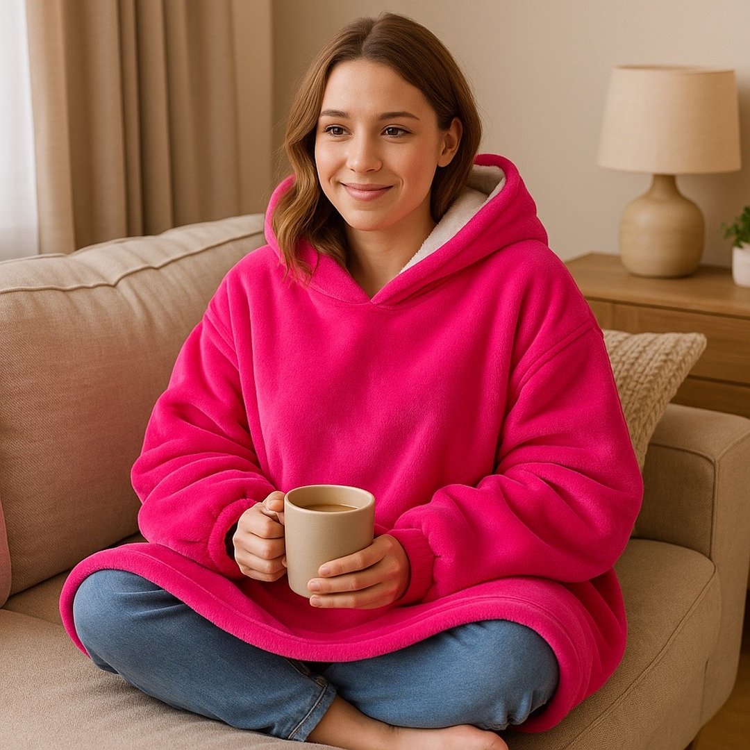 The Comfy™ – Women's Plush Oversized Comfort Cloak